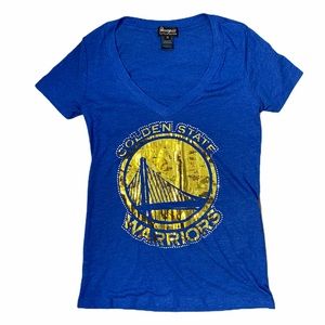 Golden State Warriors Blue and Gold T-shirt